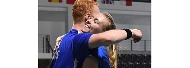 Sharone Bauer et Fabien Delrue aux championnats d'Europe universitaire