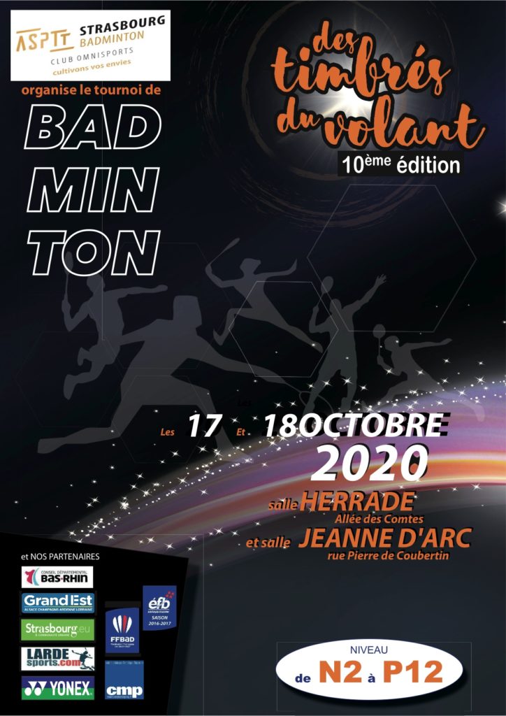 Tournoi des Timbrés du Volant 2020